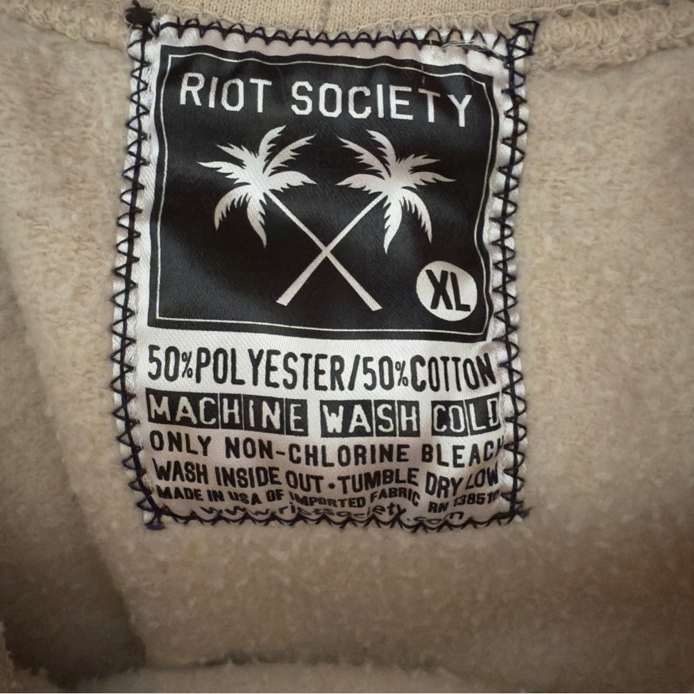 Riot Society Woody’s Fight Club Hoodie Men’s XL - Picture 4 of 9